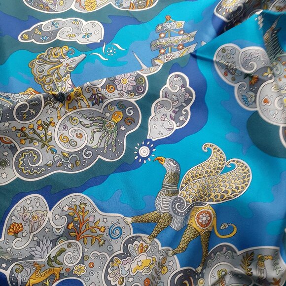Hermes Accessories - Hermes 90cm silk scarf